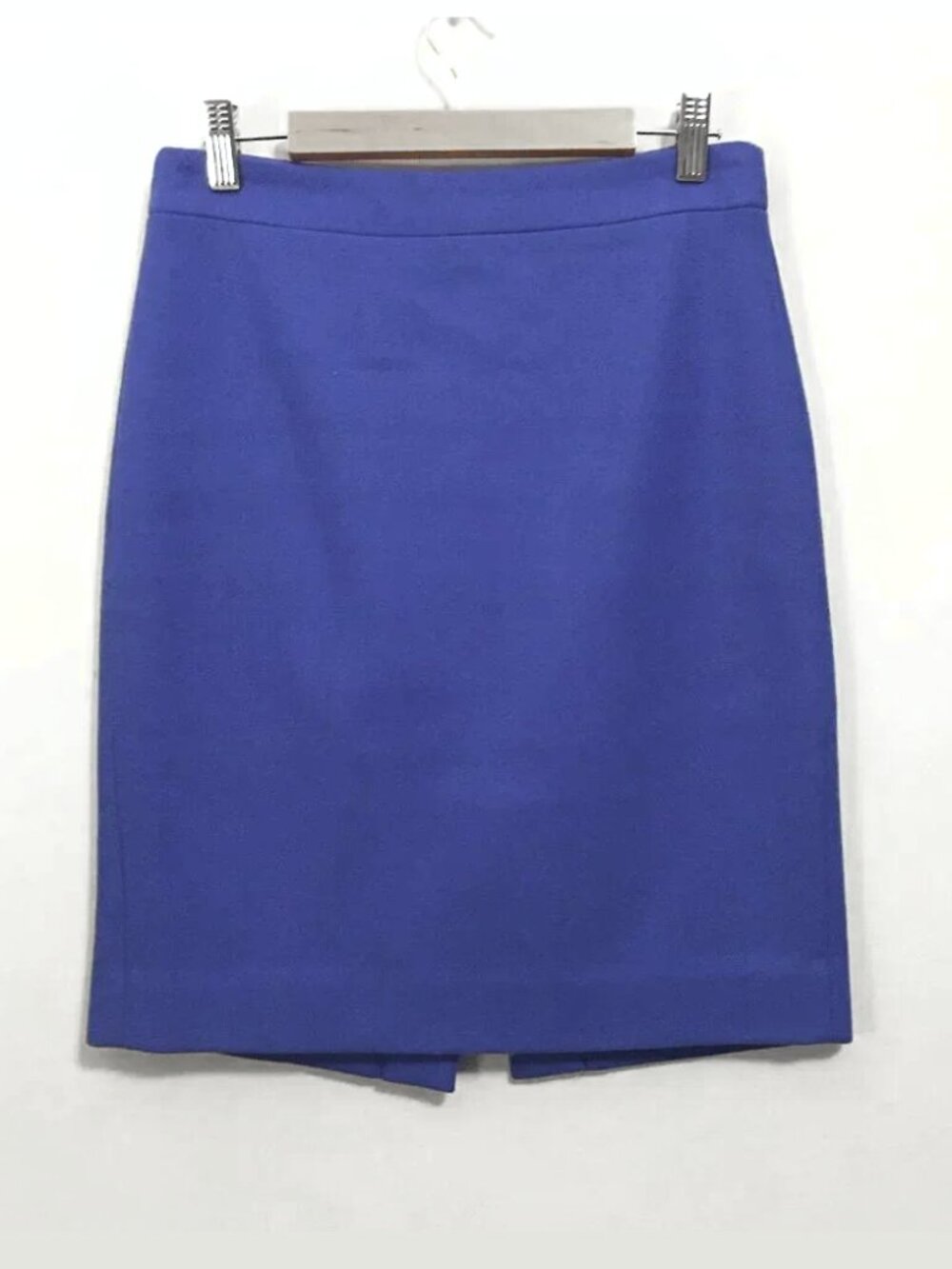 J. Crew Cobalt Blue Wool No. 2 Pencil Skirt W28 Size 4 / 6